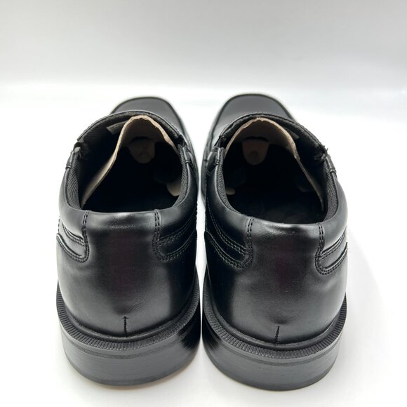 Dockers Mens Size 9.5‎ Black Faux Vegan Leather Slip On Loafers Dress Shoes main image 5